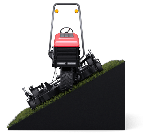 A rendering of a Harper Turf ATM 72 Slope Mower