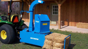 Harper Turf Top Feed Straw Blower