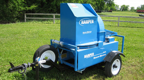 Harper Turf Top Feed Straw Blower