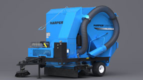 Harper Turf TV40 Turf Vac/Sweeper