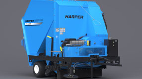 Harper Turf TV40 Turf Vac/Sweeper