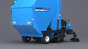 Harper Turf TV40 Turf Vac/Sweeper