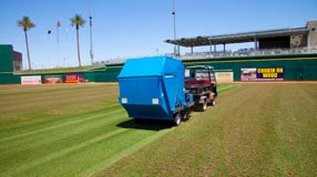 Harper Turf TV40 Turf Vac/Sweeper