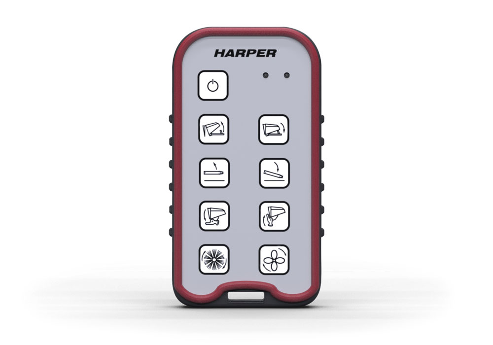 TV60 RHD wireless remote control